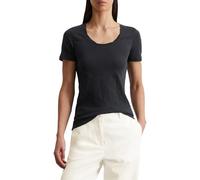 Marc OߴPolo Femmes t-Shirt avec Une Encolure torsadée Regular fit, Bleu (Deep Night Blue), XS