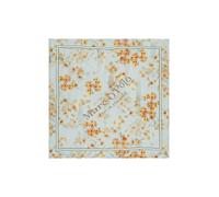 Marc O'Polo Foulard bleu clair / orange / noir, Taille One Size