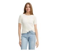Marc O'Polo - Gilet boutonné à col rond - Femme - Pulls - Beige - Taille: 44 FR
