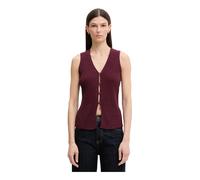 Marc O'Polo - Gilet en maille - Femme - Pulls - Rouge - Taille: 36 FR