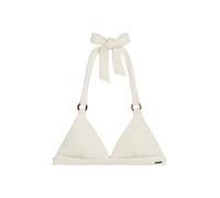 Marc O'Polo Haut de Bikini Triangle Firecracker Floral pour Femme, Firecracker Floral White Cotton, M