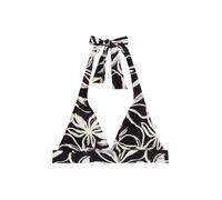 Marc O'Polo Hauts de bikini ' Abstract Floral ' noir / blanc, Taille 75