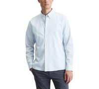 Marc OߴPolo Hommes Chemise en Coton Biologique Regular Fit, Bleu (Airblue), L