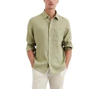 Marc OߴPolo hommes chemise en lin à manches longues regular fit, Vert (Summer Sage), 3XL
