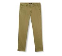 Marc OߴPolo Hommes Chino avec élasthanne Shaped Fit, Vert (Grün), W36/L32