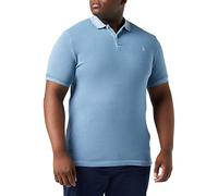 Marc OߴPolo hommes polo à manches courtes avec élasthanne Shaped Fit, Bleu (Kashmir Blue), M