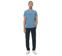 Marc OߴPolo hommes polo à manches courtes en coton biologique Regular Fit, Bleu (Kashmir Blue), M