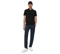 Marc OߴPolo hommes polo à manches courtes en coton biologique Regular Fit, Noir (Black), L