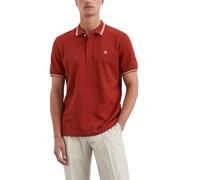 Marc OߴPolo Hommes Polo à Manches Courtes en Coton Biologique Regular fit, Rouge (Tall Poppy), L