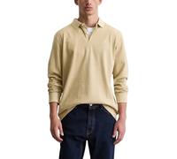 Marc OߴPolo hommes polo à manches longues avec logo brodé regular fit