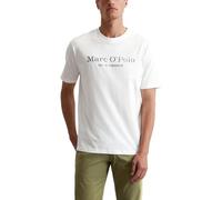 Marc OߴPolo hommes t-shirt en coton biologique à col rond, Blanc (White), 3XL