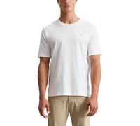 Marc OߴPolo Hommes t-Shirt en Coton Biologique à col Rond, Blanc (White), XXL