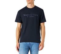 Marc OߴPolo Hommes t-Shirt en Coton Biologique à col Rond, Bleu (Dark Navy), 3XL