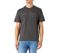 Marc OߴPolo Hommes t-Shirt en Coton Biologique à col Rond, Gris (Grau), XL