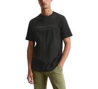Marc OߴPolo hommes t-shirt en coton biologique à col rond, Noir (Black), 3XL