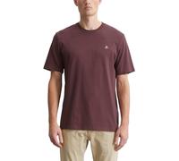 Marc OߴPolo hommes t-shirt en coton biologique à col rond, Rouge (Dark Romance), L