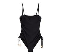 Marc O'Polo Maillot de Bain Abstrait Floral pour Femme, Abstract Floral Black, S