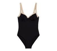 Marc O'Polo Maillot de bain ' Contrast Binding ' noir, Taille M-L