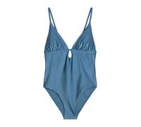 Marc O'Polo Maillot de Bain Shiny pour Femme, Bleu Coronet, S