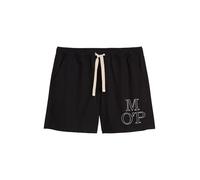 Marc O'Polo Maillot de Bain tissé pour Homme, Maillot de Bain tissé Noir, L
