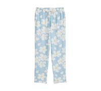 Marc O'Polo Pantalon de pyjama ' Mix N Match ' bleu clair / blanc, Taille S