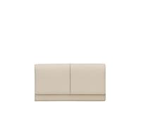 Marc O'Polo Porte-Monnaie Jessie Leather Combi Wallet Grey Silk écru