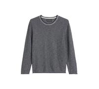 Marc O'Polo Pull-over bleu foncé / blanc, Taille XL