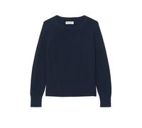Marc OߴPolo femmes pull en coton biologique à col rond, Bleu (Night Sky), L