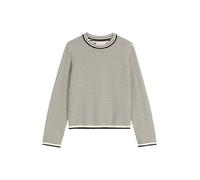 Marc O'Polo Pull-over crème / noir, Taille L