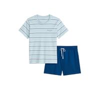 Marc O'Polo Pyjama Mix N Match pour Homme, Pyjama Mix N Match Niagaramiststripe-Bleu Marine, XL