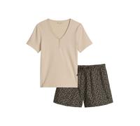 Marc O'Polo Pyjama ' Mix N Match ' beige / marron, Taille M