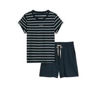 Marc O'Polo Pyjama ' Mix N Match ' bleu marine / blanc, Taille XL