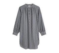 Marc O'Polo Robe-chemise bleu marine / bleu clair / orange / blanc, Taille 38
