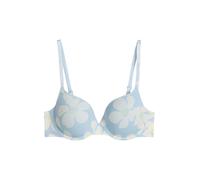 Marc O'Polo Soutien-gorge ' Poetic Bloom ' beige clair / bleu clair / jaune clair, Taille 75