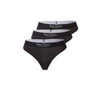 Marc O'Polo String 'Essentials' noir / blanc, Taille XL