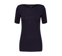 Marc OߴPolo Femmes t-Shirt en Coton Biologique à col Bateau, Bleu (Manic Midnight), L