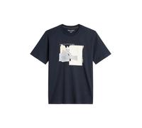 Marc O'Polo T-Shirt crème / bleu nuit / bleu clair / blanc, Taille XXL