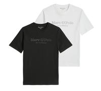 Marc O'Polo T-Shirt noir / blanc, Taille S