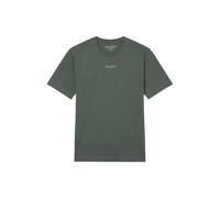 Marc O'Polo T-Shirt vert foncé / blanc, Taille XXL