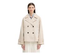 Marc O'Polo - Trench-coat coupe droite - Femme - Vestes - Beige - Taille: 38 FR