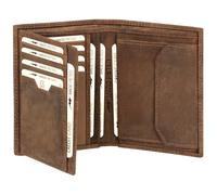 Marc Peter Portefeuille pour homme en cuir véritable avec protection RFID - Porte-monnaie pour homme, Bronze11 (Marron) - PEUMP05