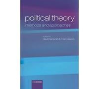 Marc Stears David Leopold Political Theory (Poche)