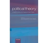 Marc Stears David Leopold Political Theory (Poche)