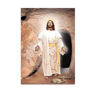 marca generica Christ jésus religieux célèbre peinture à l'huile sur toile affiches et impressions photo d'art mural pour salon décor sans cadre-30x40cm