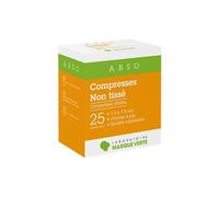 Marca Verde Compresas Absorbentes no Tejidas 7,5x7,5cm Bolsa 25x2uds