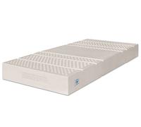 Marcapiuma - Matelas Latex 100x200 haut 20 cm - SEVENLIFE 20 - Orthopédique 7 zones H2 Moyen Revêtement SILVER Amovible Antiacarien Anallergique respirant Lavable Certification euroLATEX