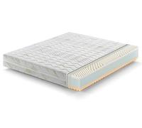 Marcapiuma Matelas Mémoire de Forme 130x190 Épais 21 cm Rainbow Matelas Moyen Orthopédique Indéformable H2 Relaxation et Repos Efficaces Housse Aloe Vera Amovible Anallergique 100% Made in Italy
