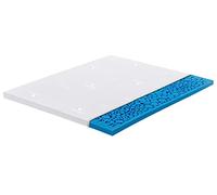 Marcapiuma - Surmatelas à mémoire de Forme pour lit Double 170 x 190 cm, Hauteur 5 cm - Levante - H2 Moyen Ergonomique, revêtement déhoussable Anti-acariens, antibactérien, 100% fabriqué en Italie.