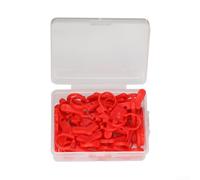 Marcateurs à Tricoter en Plastique Cœur 50 Marcateurs à Tricoter(40pcs socks)