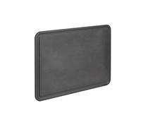 Marcato Clever Board XL, planche à découper noire, matériau résistant, 50 x 35 x 1,5 cm, facile à nettoyer, design élégant